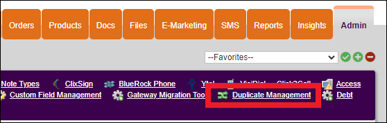 Admin Tab to Settings to Duplicate Management Jul2023.png