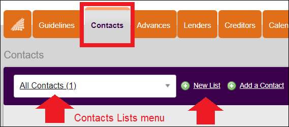 Contacts Tab to New List Oct2023.png