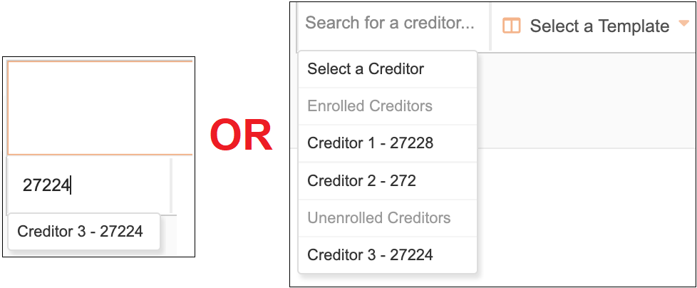 SMS Tab to Select Creditor by Typing Oct20231.png