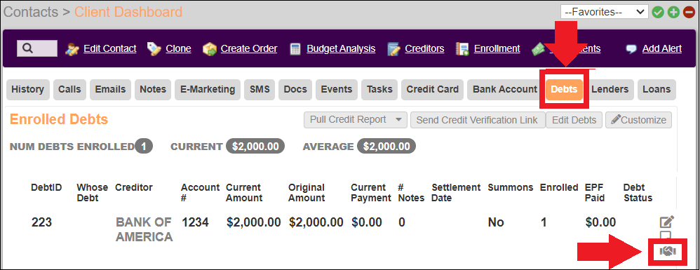 Client Dashboard to Debts Nested Tab Jan2024.png