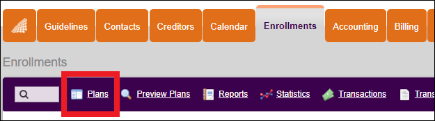 Enrollments Tab to Plans Jun2023.png