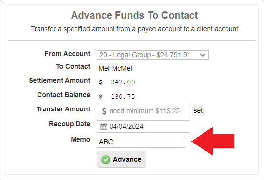 AF to C Advanced Settlement to Cover Shortfall Mar2024.png