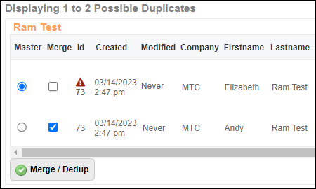Dedup Last Name RAM 1 Master and Merge Record Selected Apr2024.png