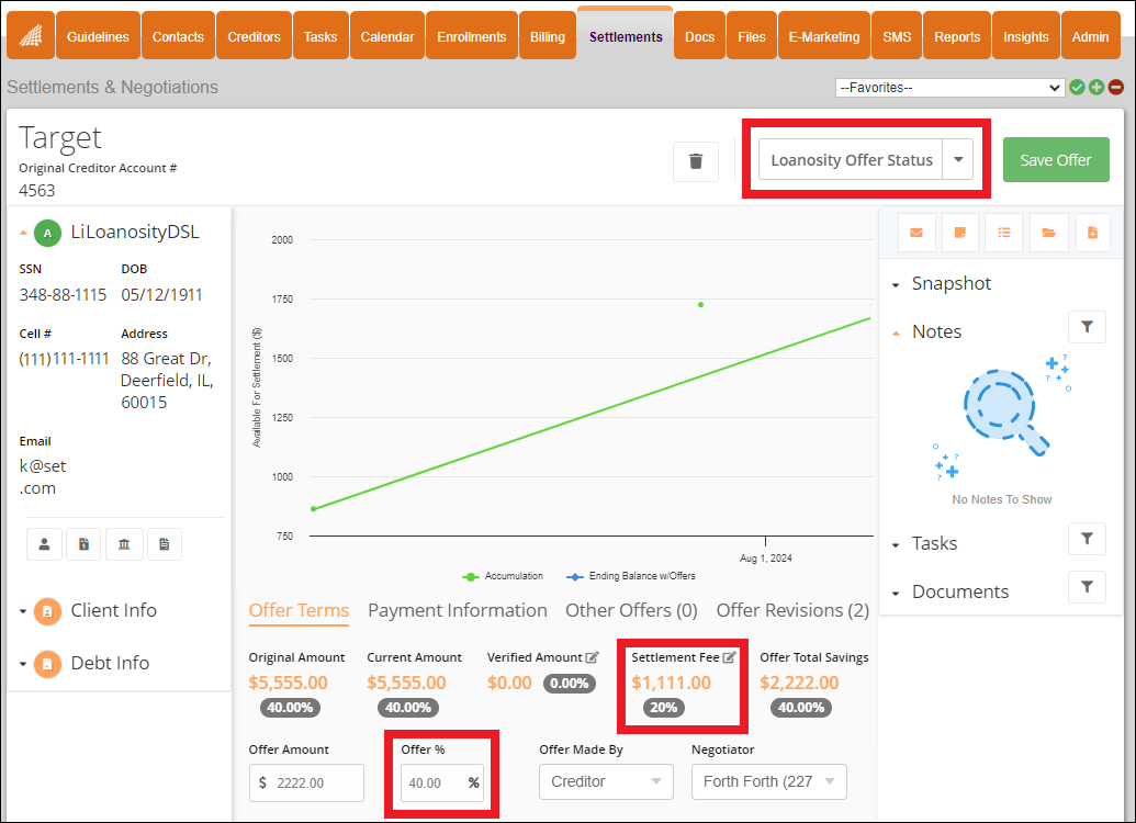 Loanosity DSL Settlements Tab View Top Right Jul2024.png