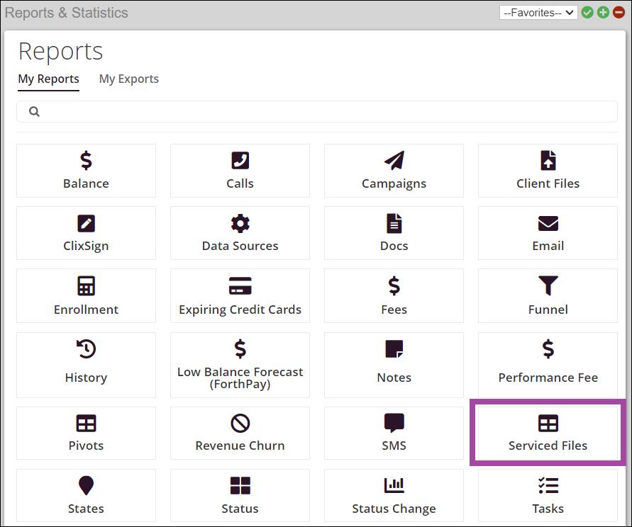 Serviced Files Report Option Jul2024.png