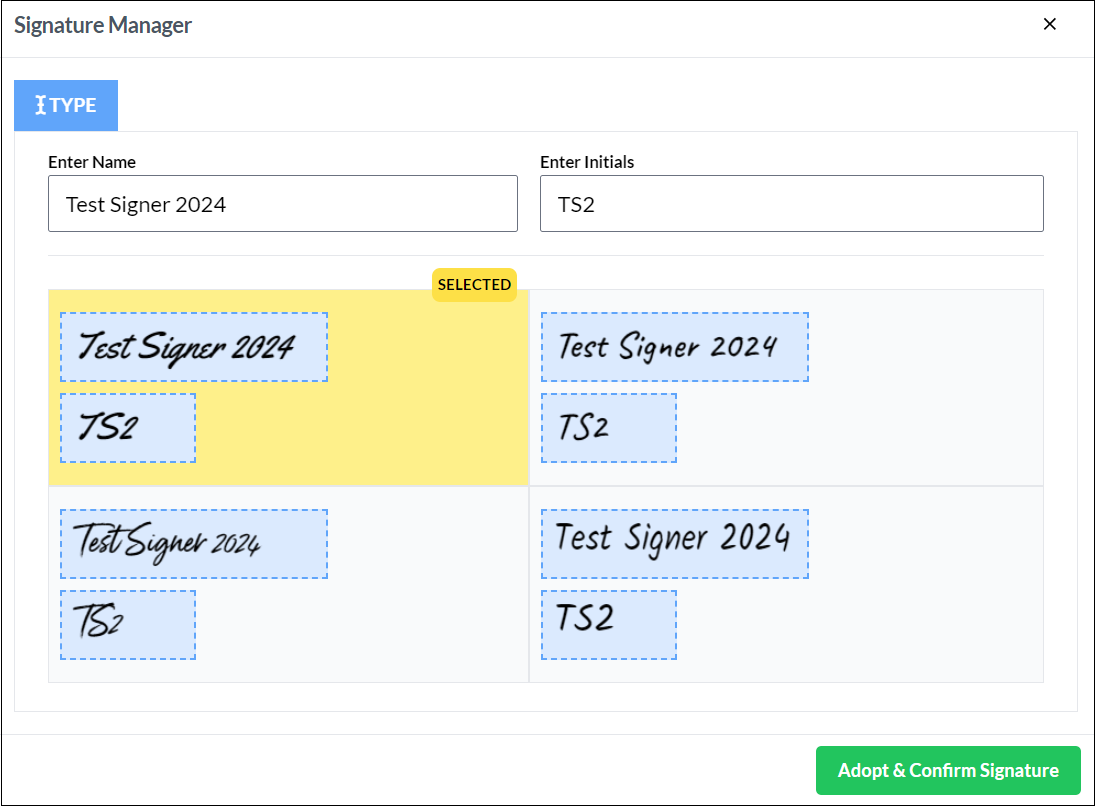 Clixsign Signature Manager Options of Type Oct2024.png
