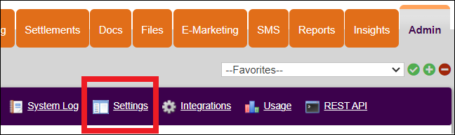 Admin Tab to Settings in NavBar Apr2024.png