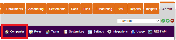 Admin Tab to Companies in NavBar Nov2024.png