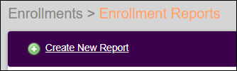 Enrollments Tab to Reports to Create New Report Apr2024.png