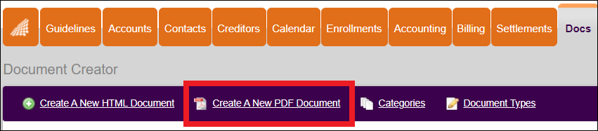 Docs Tab to Create PDF Doc Mar2025.png
