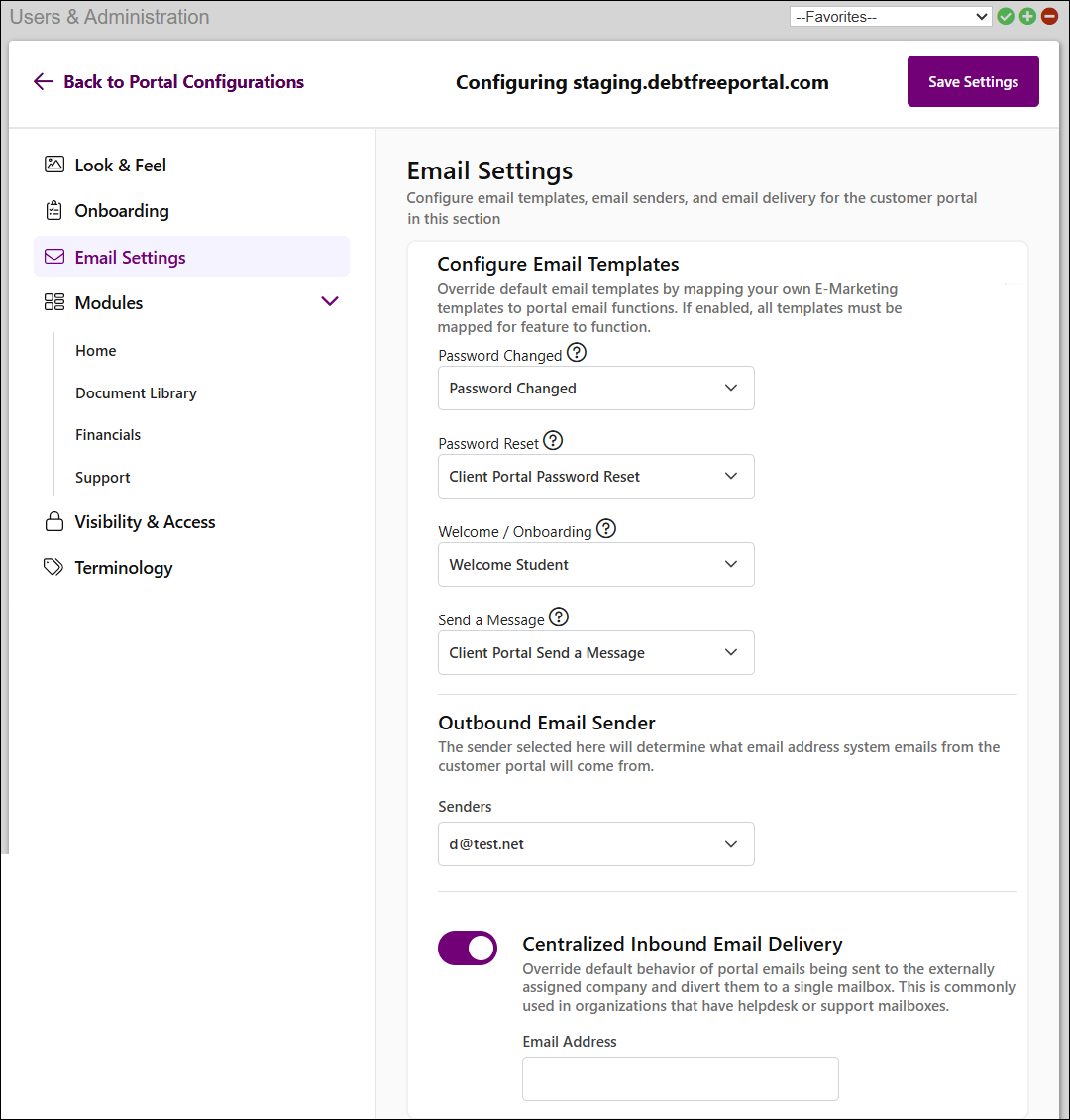 Portal Settings - Email Settings Apr2025.png