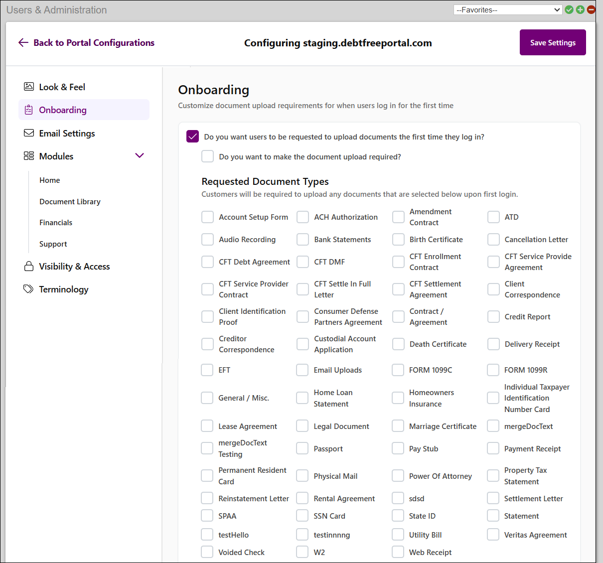 Portal Settings - Onboarding Setting Apr2025.png