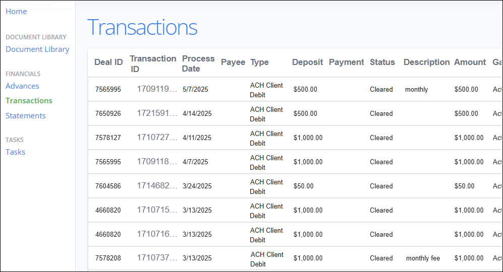 CTX Portal Financials Transactions Table View 3 Apr2025.png