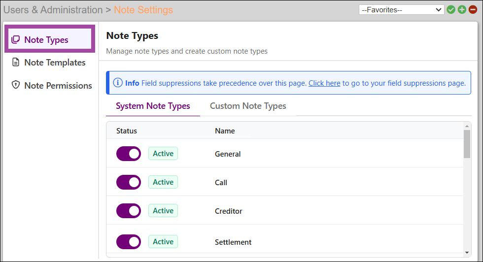 Admin Tab to Settings to Note Settings Page System Note Types View Mar2025.png