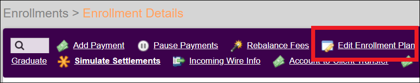 Edit Enrollment Plan in NavBar May2025.png