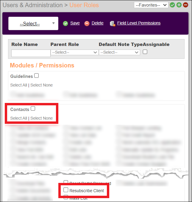 Admin Tab to Roles to Resubscibe Client Blurred May2025.png