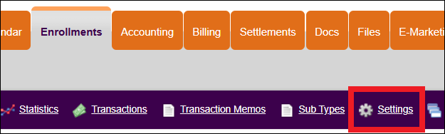 Enrollments Tab to Settings Jan2025.png