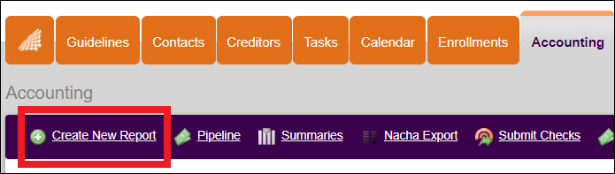 Accounting Tab to Create New Report Apr2024.png