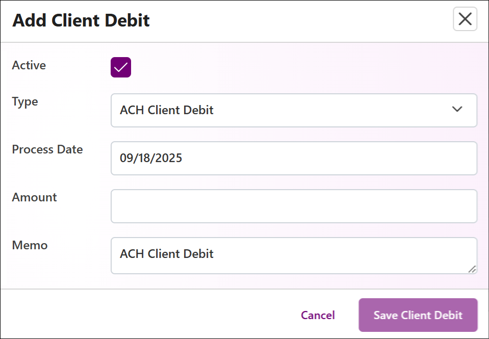 CBF Add Client Debit Popup Sep2025.png
