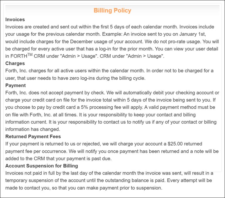 FORTH Billing Policy Spelled Out Sep2025.png