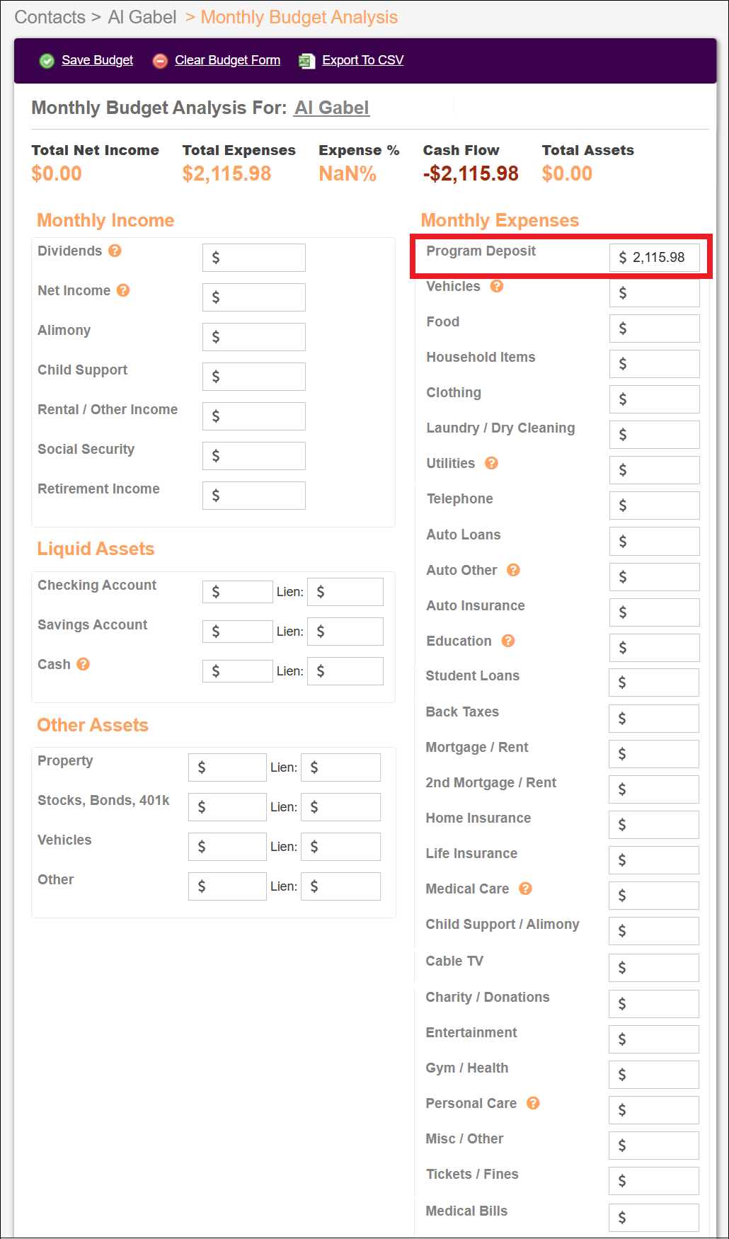 Budget Analysis Page View Sep2025.png
