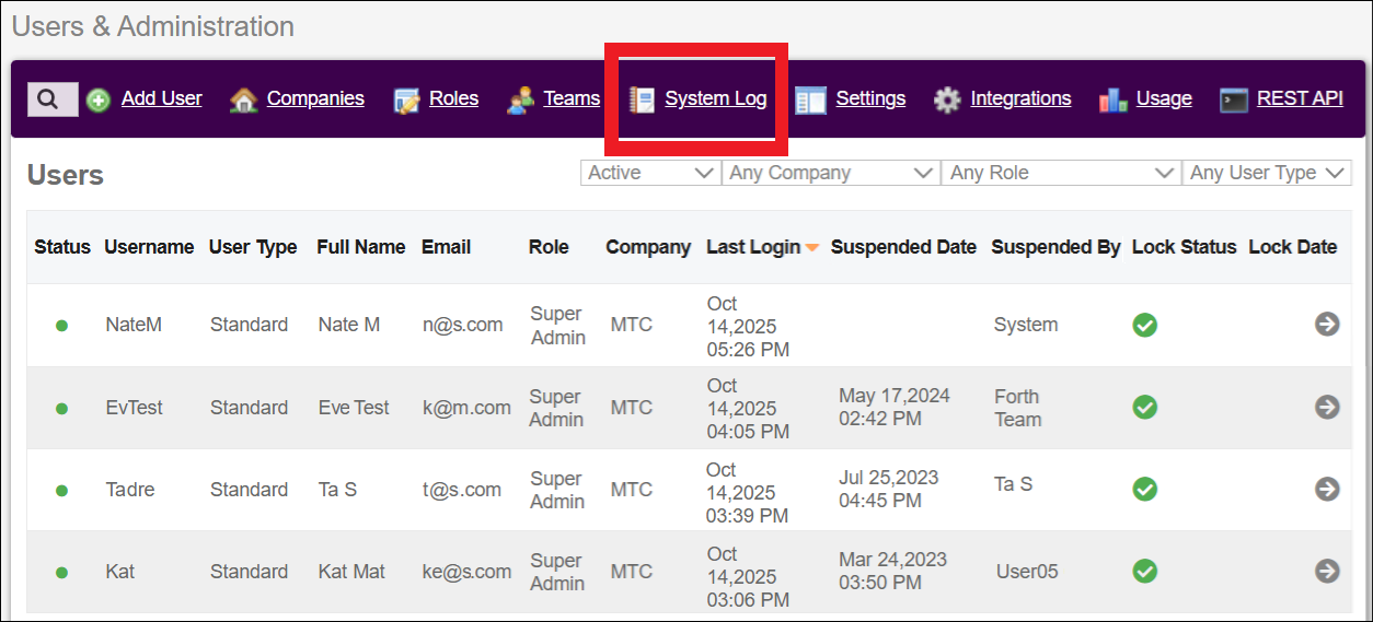 Admin Tab to System Log in NavBar View Oct2025.png