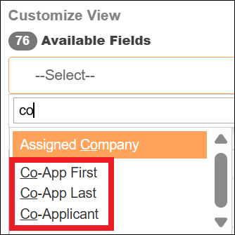 Ready to Settle Co-App First and Second Customize Field Options Oct2025.png