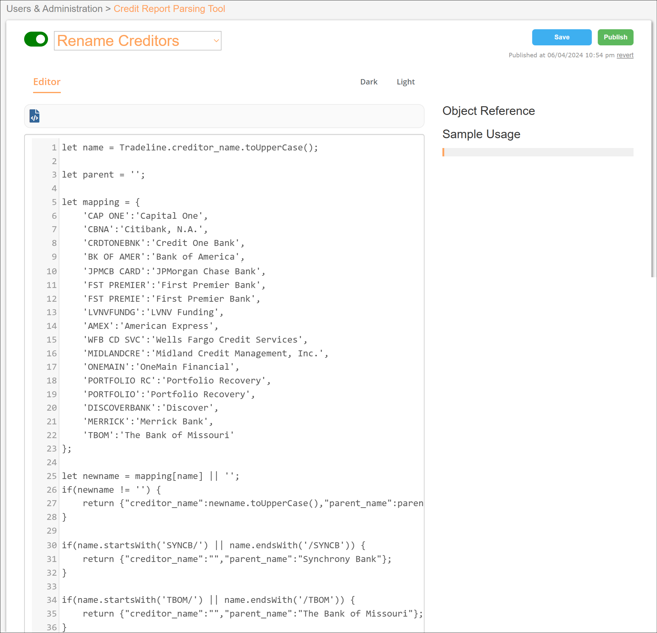 Rename Creditors Parsing Tool Option Oct2025.png