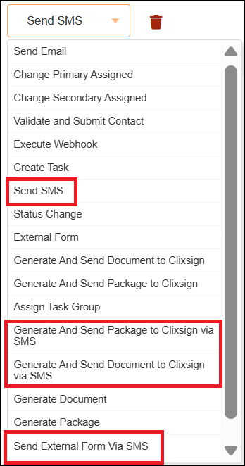 Trigger Setup Actions - Send SMS Trigger Dropdown Options Oct2025.png