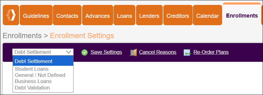 Enrollments Tab to Settings Page View Nov2025.png