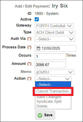 Cancel Enrollment Add Payment Screen for Transactions Nov2025.png