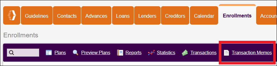 Enrollments Tab to Transaction Memos Nov2025.png