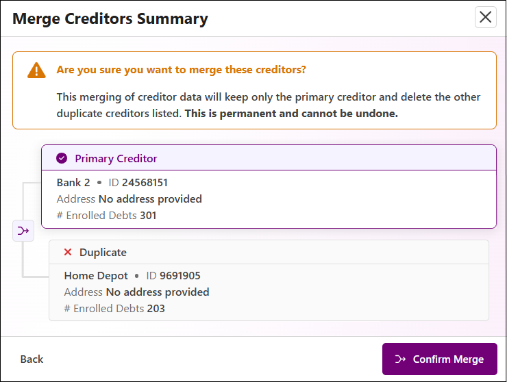 Merge Creditor Step 3 Merge Summary Dec2025.png