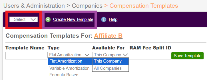 Compensation Templates Page View with Dropdowns Shown Dec2025.png