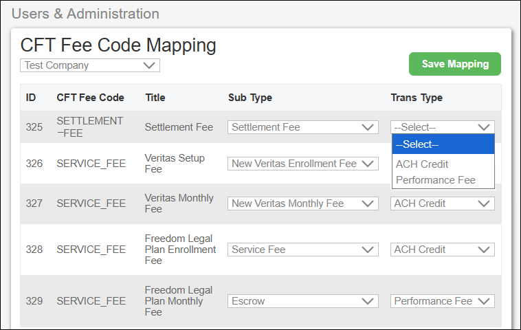 CFT Fee Code Mapping View Dec2025.png