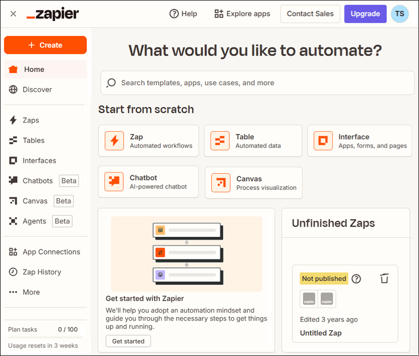 Zapier Dashboard Page View Aug2025.png
