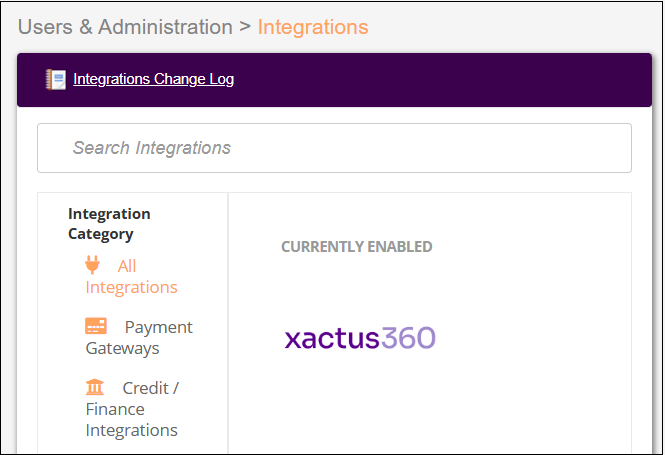 Admin Tab to Integrations to Xactus360 Dec2025.png