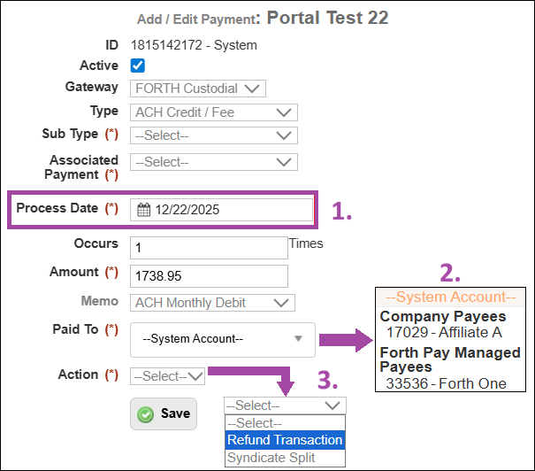 Recouping Funds From Affiliates – Forth
