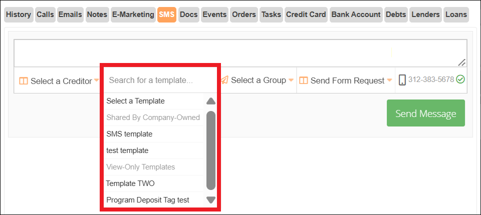 SMS Nested Tab Template Dropdown Options Jan2026.png
