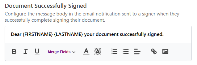 Clixsign Settings - Delivery and Notification Document Successfully Signed Jan2026.png