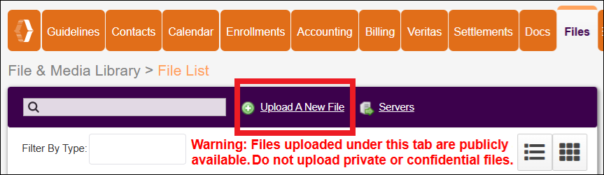 Files Tab to Upload a New File to Upload New File Link Oct2025.png