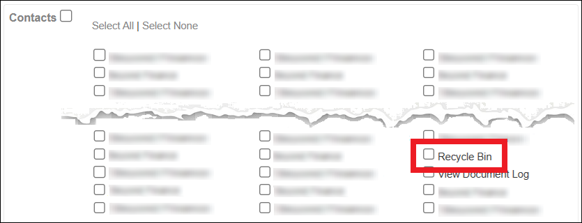 Admin Tab to Roles to Contacts to Recycle Bin Permission Feb2026.png