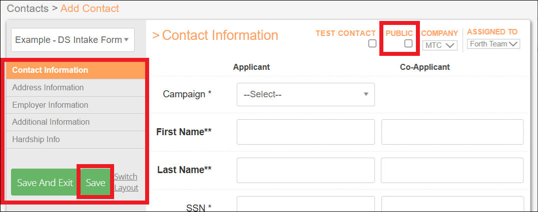 Add a Contact New Intake Form  Save and Public Highlighted Feb2026.png