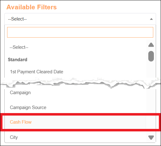 Contacts Tab to New List to Available Filters Cash Flow Feb2026.png