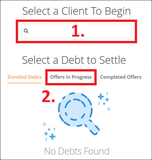 Settlements Tab to New Settlement Offer View Apr2026.png