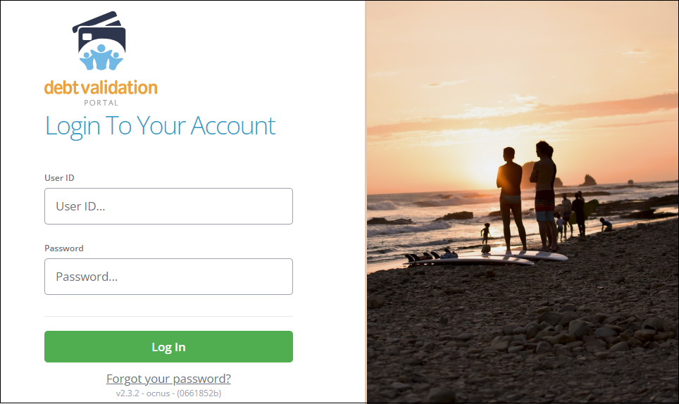 Consumer Portal for DebtValidation Login.png
