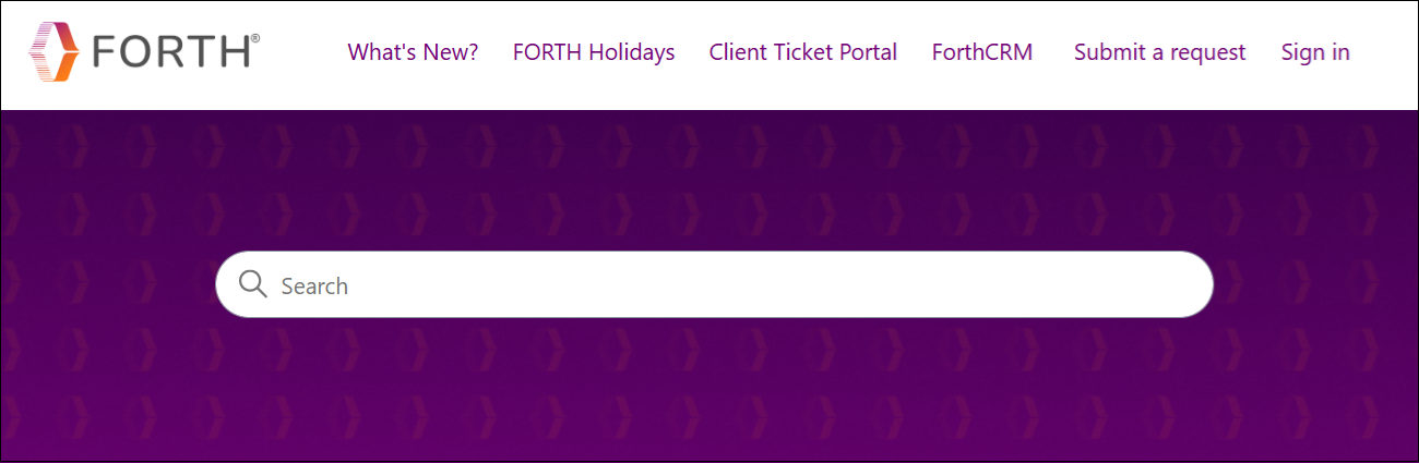 FORTH Help Center Header May2026.png