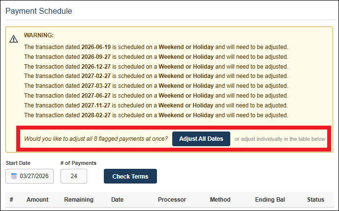 Adjust Payments for Weekends and Holidays Warning to Make Change View Apr2026.png
