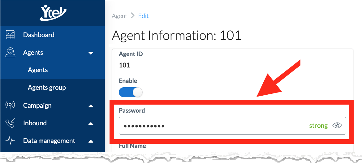 Ytel - Agent Information 101 Password Highlighted May2026.png