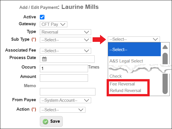 CFT Fee Reversal and Refund Reversal Add Payment Popup Jun2026.png